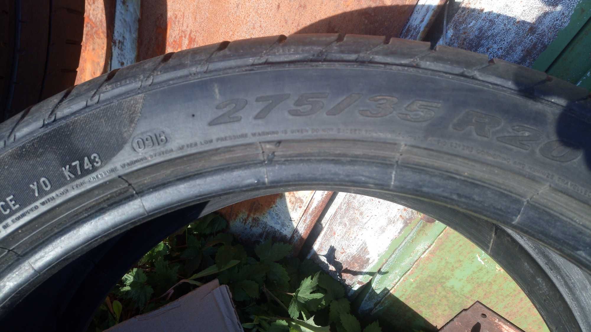 Pirelli PZero 275/35 R20 RunFlat пара