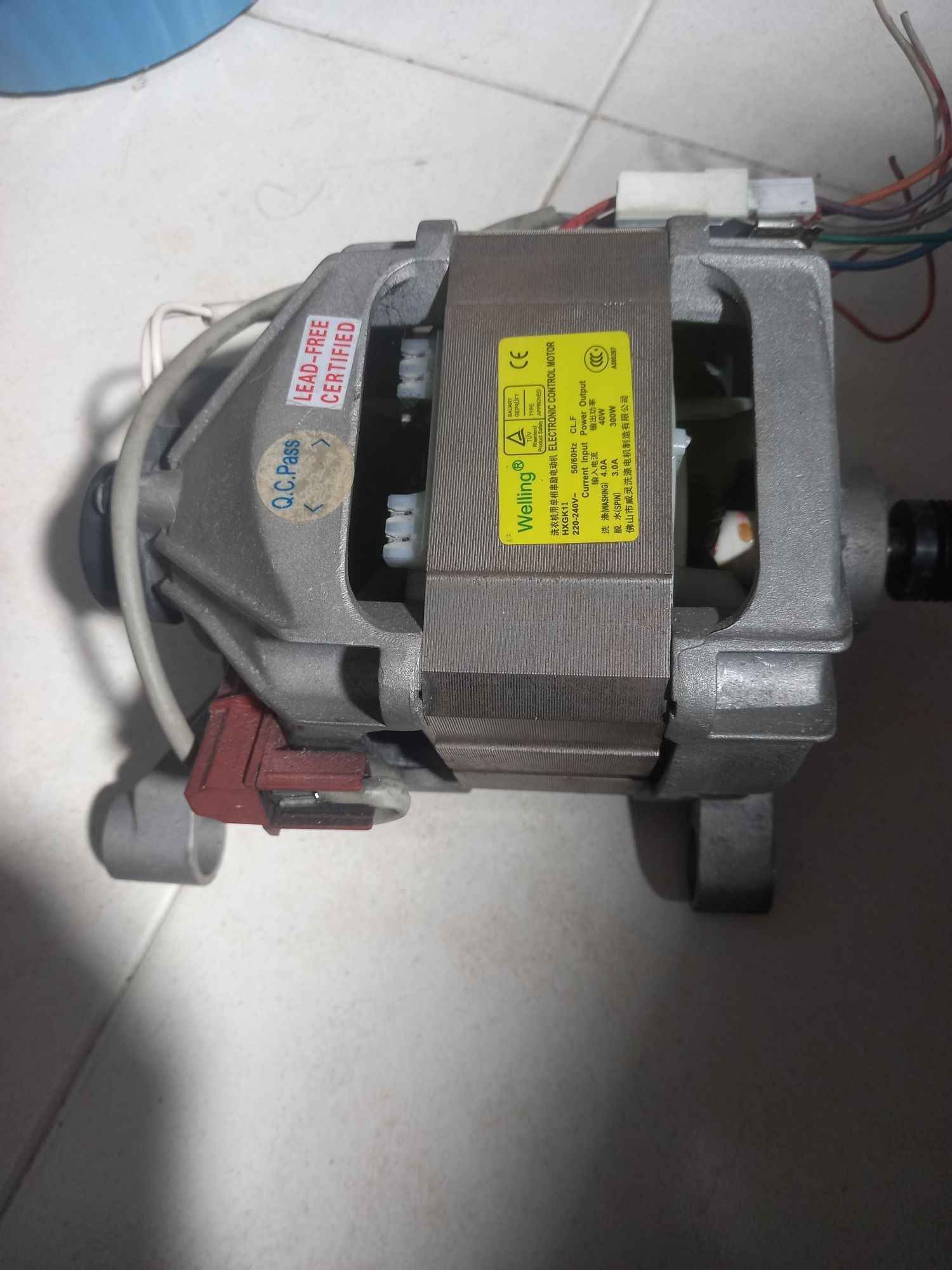 Motor máquina de lavar roupa
