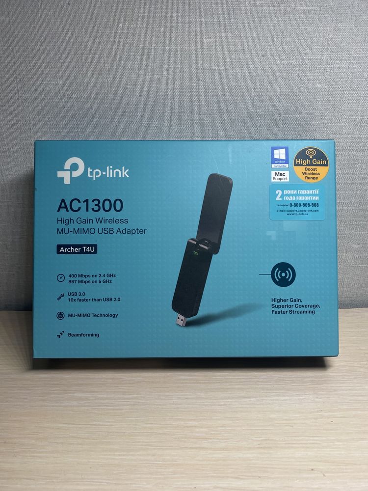 tp-link tplink ac1300 T4U , мережева карта