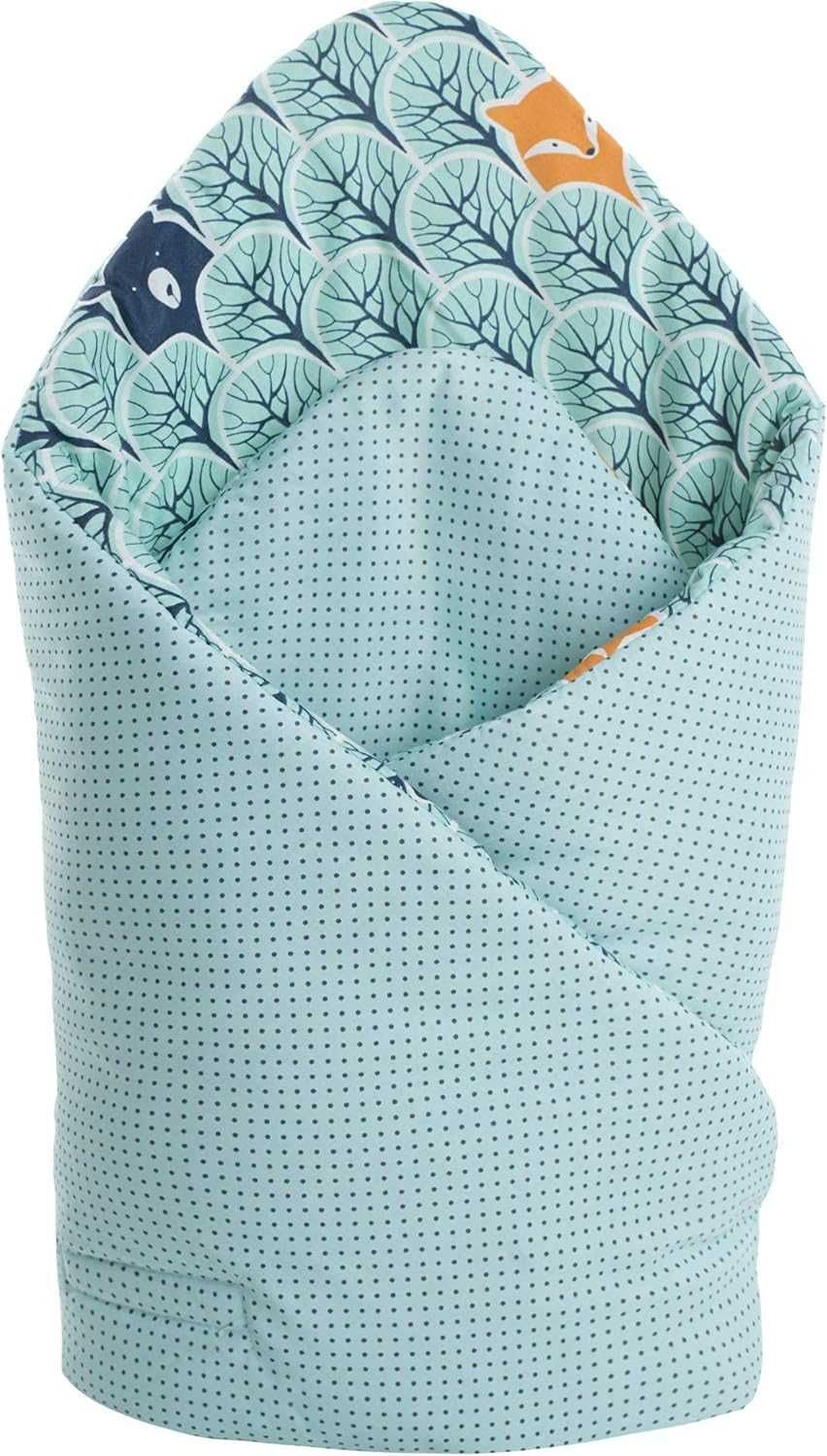 Medi Partners Baby Pillow 100% bawełna 75 x 75 cm Kocyk do otulania
