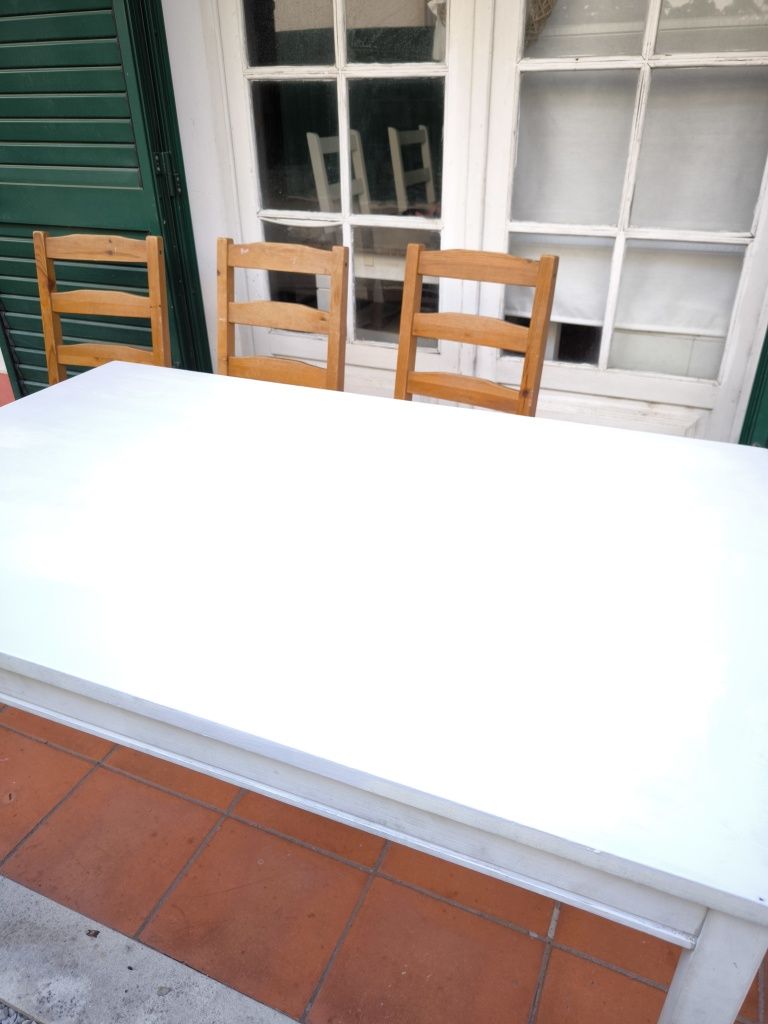 Vendo mesa IKEA 4 cadeiras