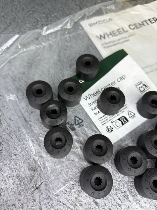 Ковпачки в болти VAG Original Volkswagen Skoda 17 MM 1K0-601-173-9B9