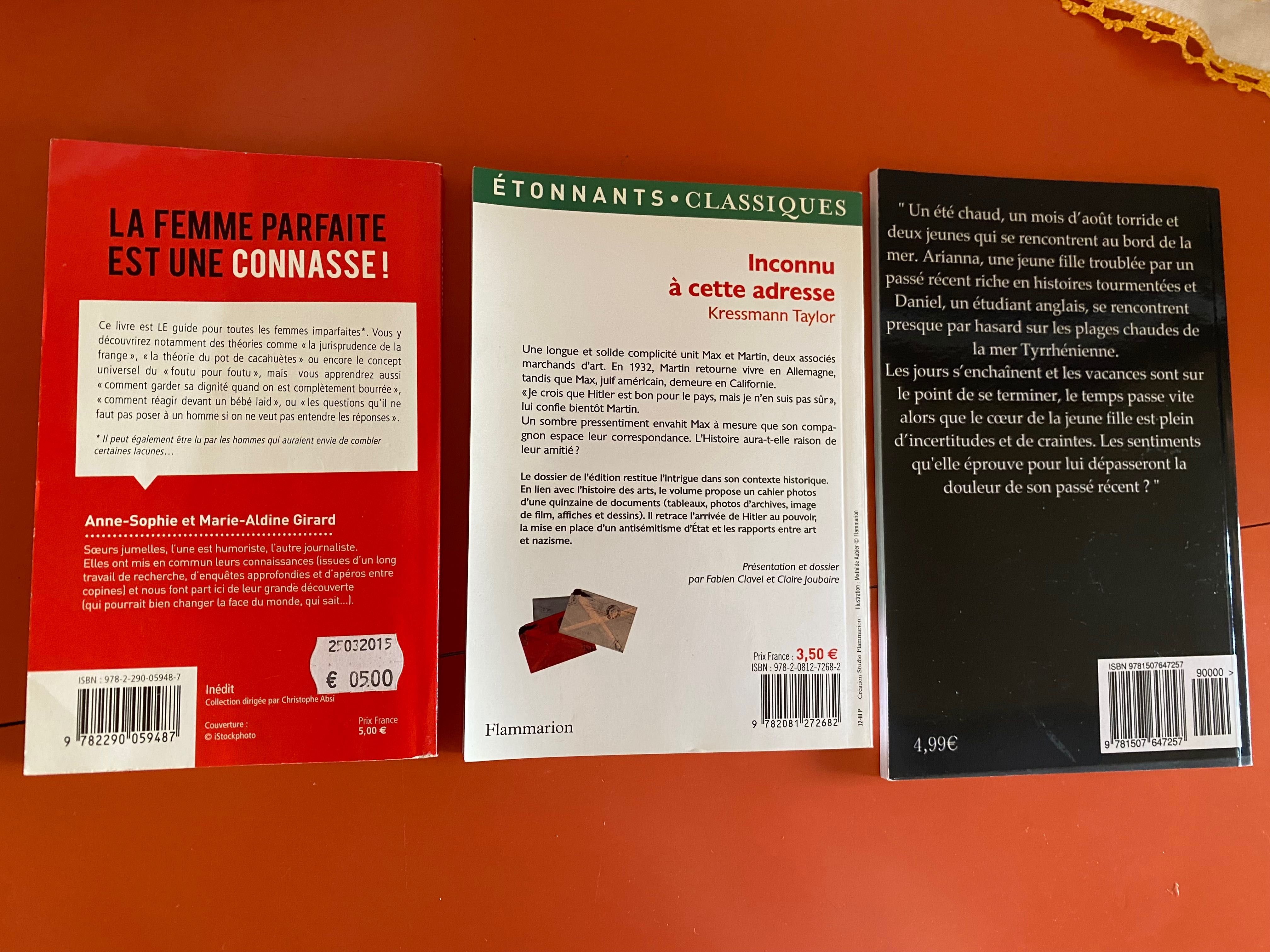 Livros em francês