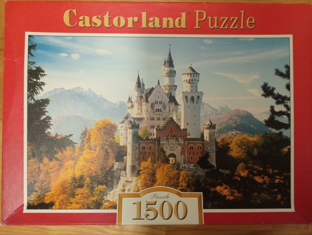 Puzzle 1500 zamek Neuschwanstein