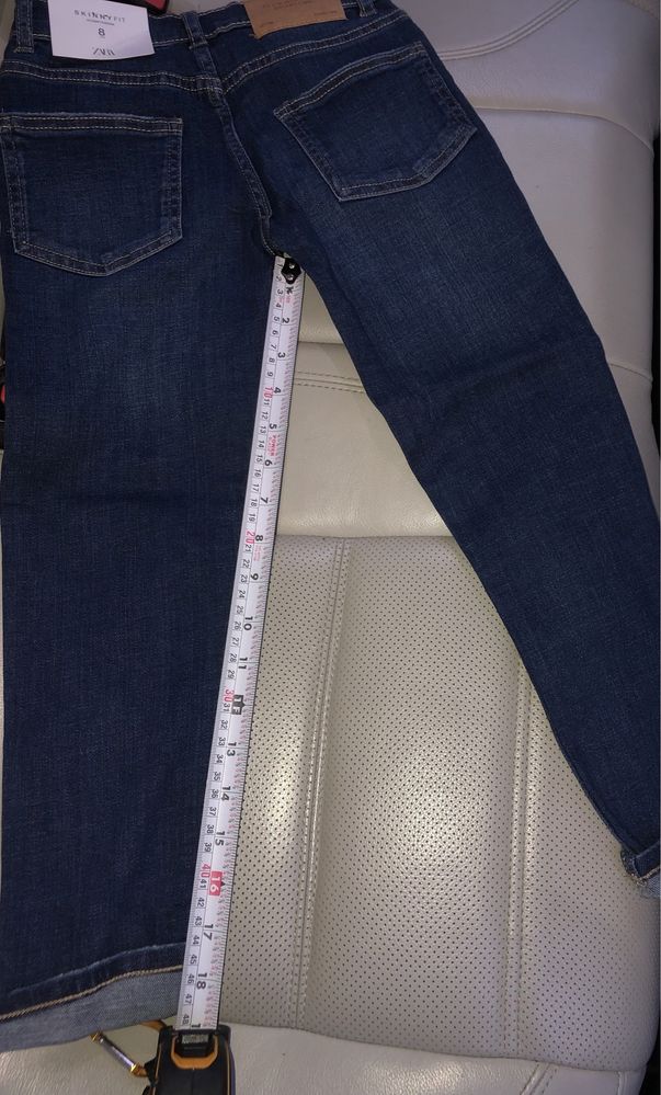 Дитячі джинси  128 см, на 8 років, ZARA Skinny Fit Comfy Denim