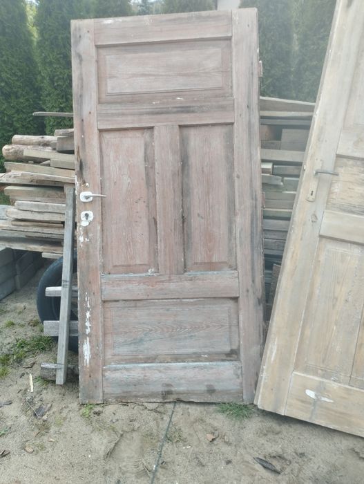 Drzwi stare drewniane