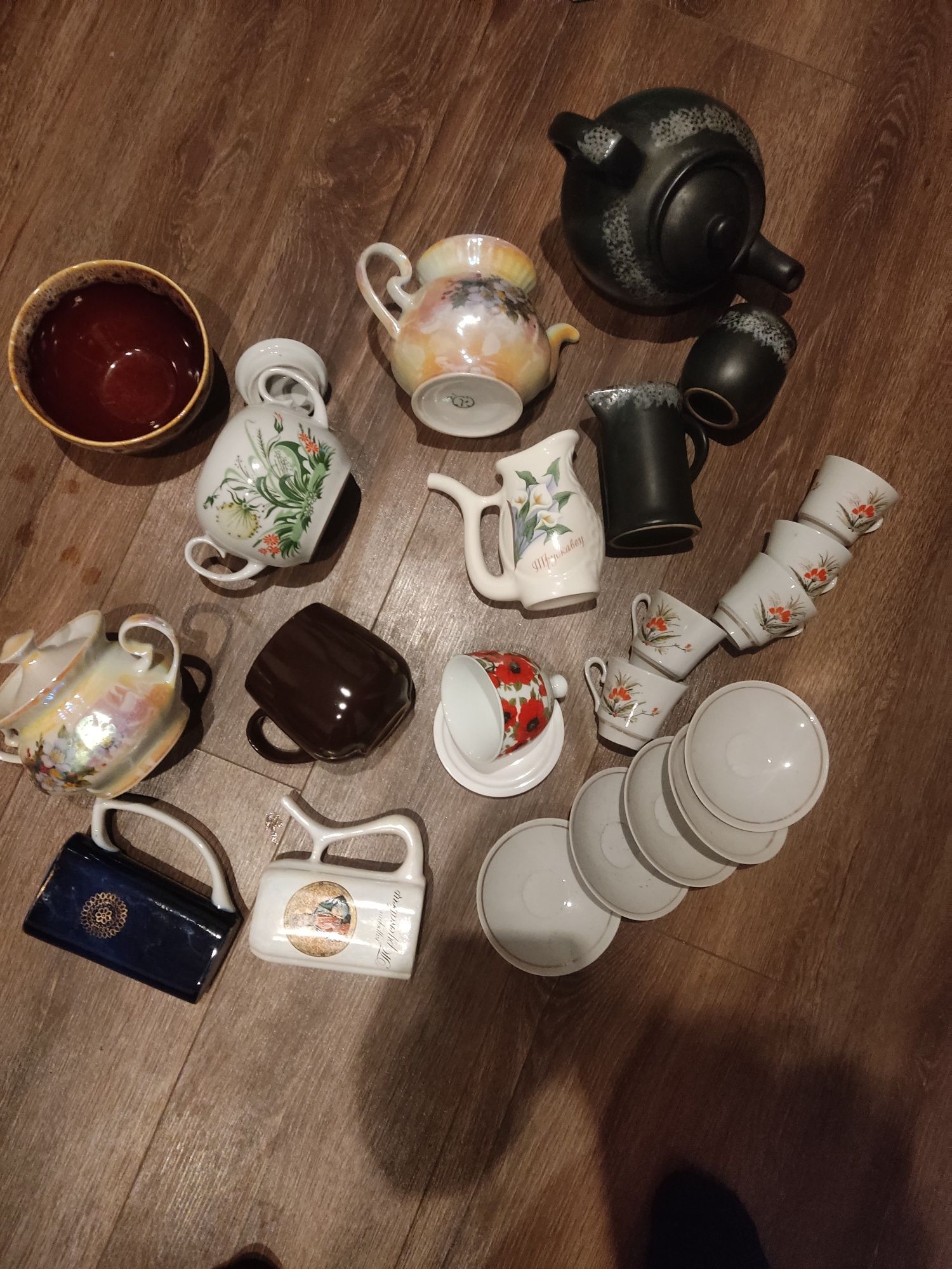 Остатки советских сервизов