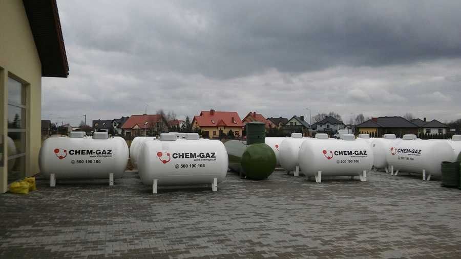 Zbiornik na gaz 2700, 3650,4850,6400 Dostawa/Montaż/Propan