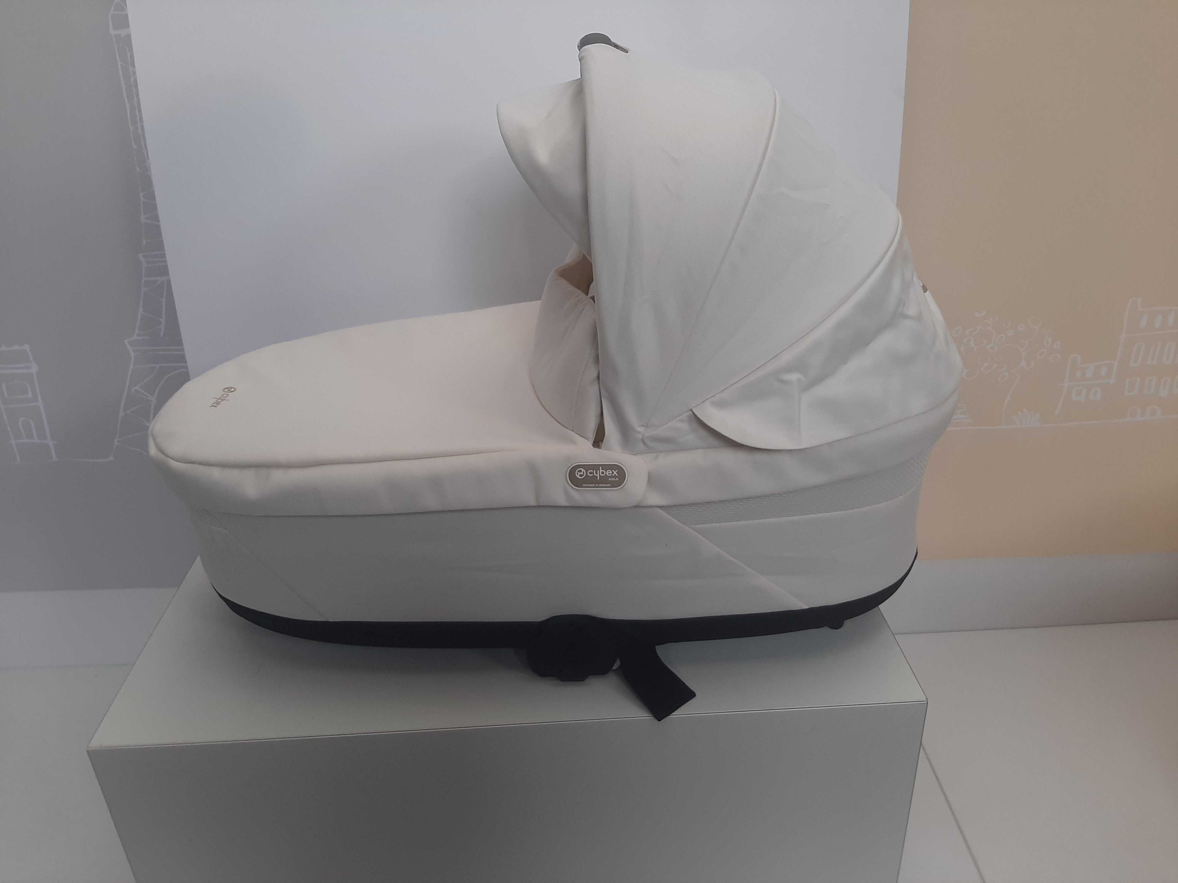 Gondola Cybex Cot S Lux Seashell Beige do wózka Balios i Talos