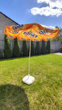 Parasol ogrodowy FANTA! 180 cm średnicy! + podstawa!