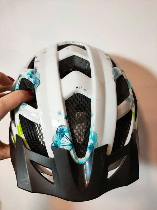 Kask rowerowy Fischer Urban Flower [Rozmiar S/M 52/55 cm