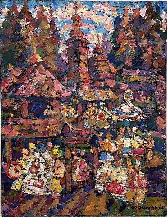 Картини Народного художника України Юрія Герца.