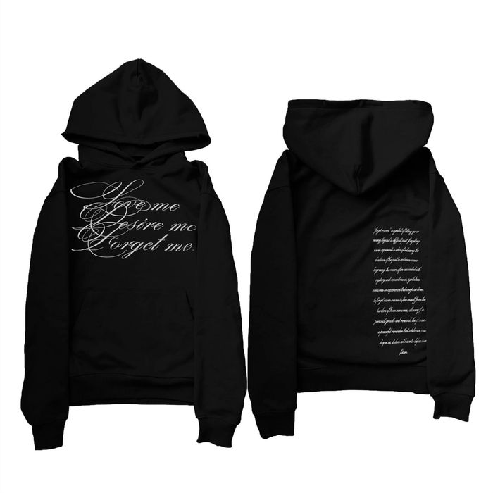 Худі Pleasures hoodie Love Me Desire Me Forget Me Hoodie