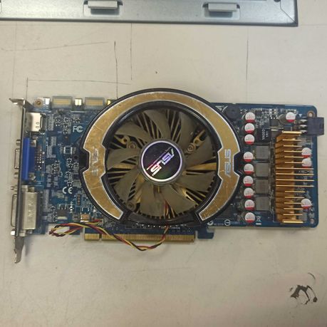 Видеокарта на запчасти Asus PCI-E GeForce GTS250 512MB DDR3 нерабочая