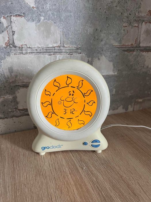 Zegar do nauki snu dla dziecka Groclock | wtyczka UK
