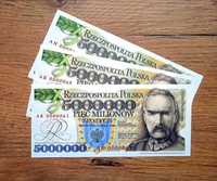 Banknot 5 Mln zł 1995  st. 1  UNC