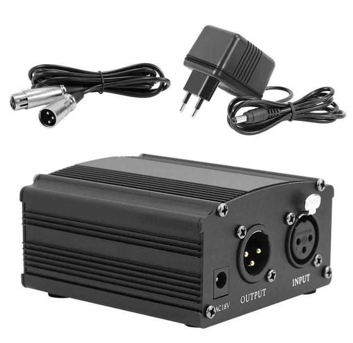 kit profissional, bm 800, condensador 3.5mm + Phantom power 48v