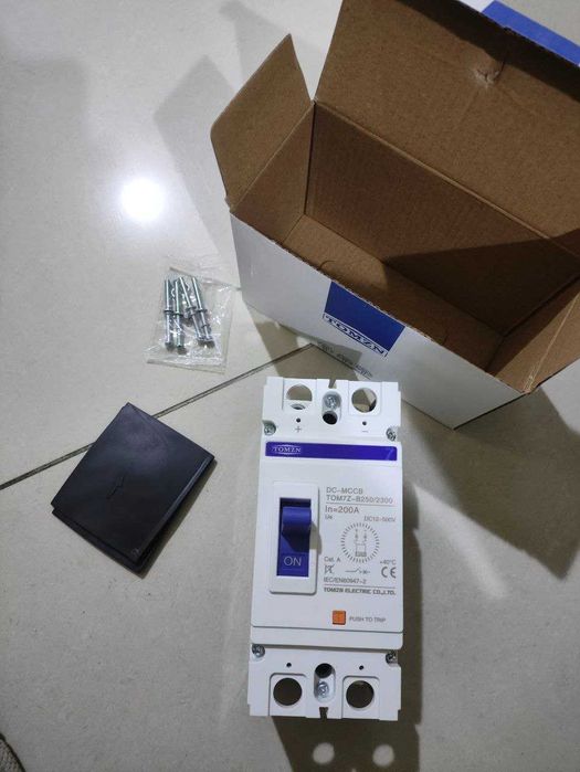 Рубильник Tomzn TOM7Z B250/2300 DC-MCBB, DC 12-500V, 200A