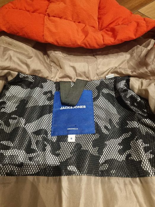 Kurtka zimowa 158/164 S JACK & JONES puch syntetyczny nie zbija się