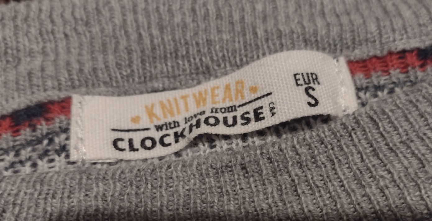 Długi sweter-tunika Clockhouse.