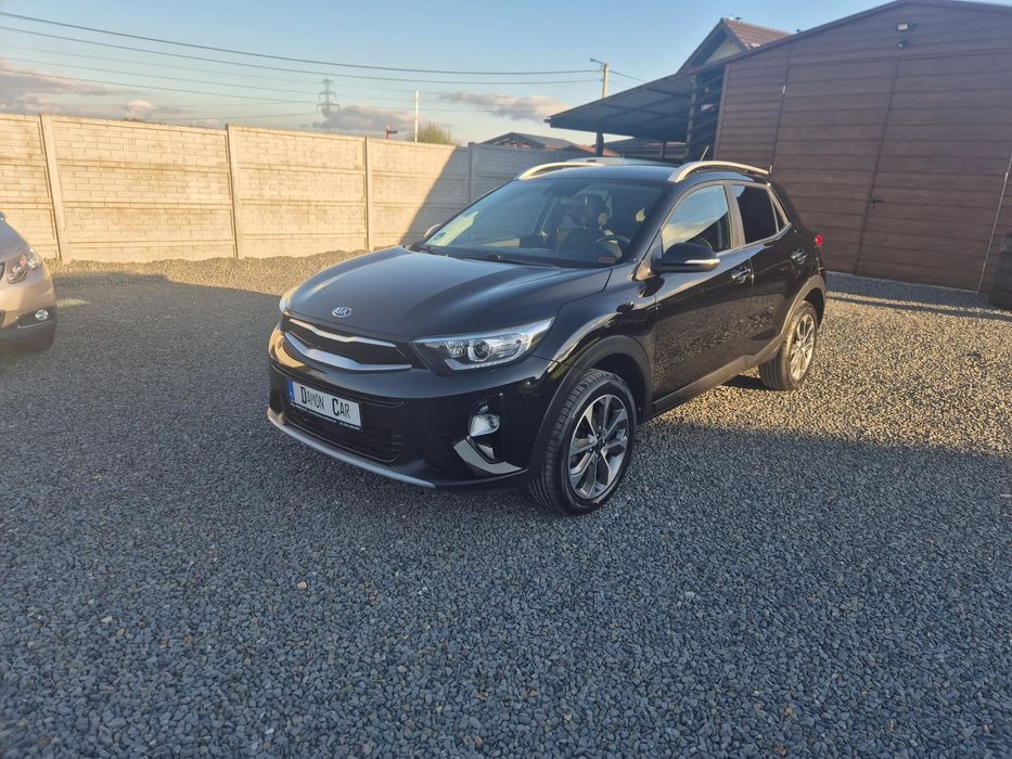 Kia Stonic 120KM! I wł! Najbogatsza wersja! Serwis ASO! Oryginał lakier! Półskóra