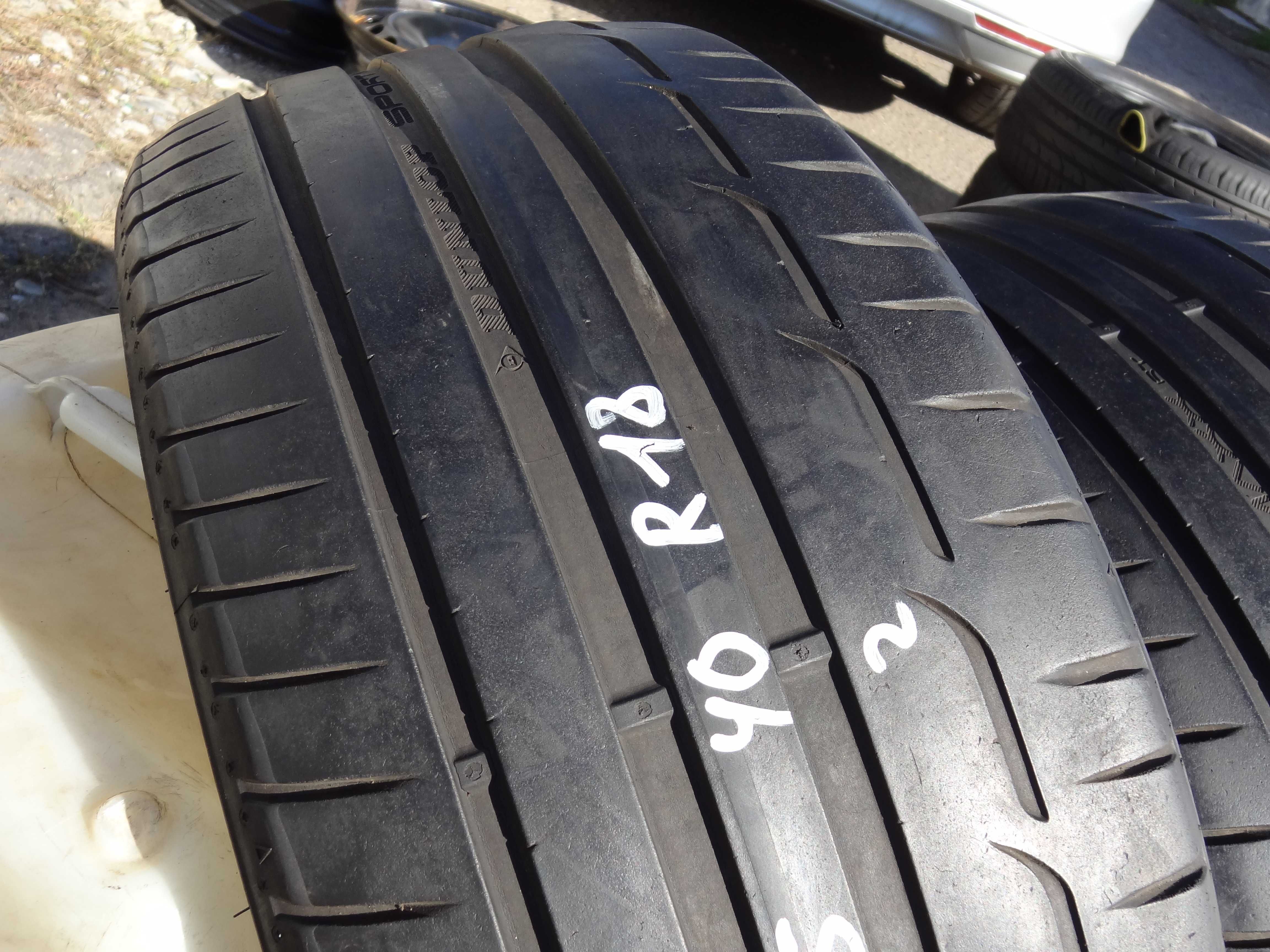 225/40R18 пара BRIDGESTONE и пара DUNLOP - 4шт. - Лето - Есть другие