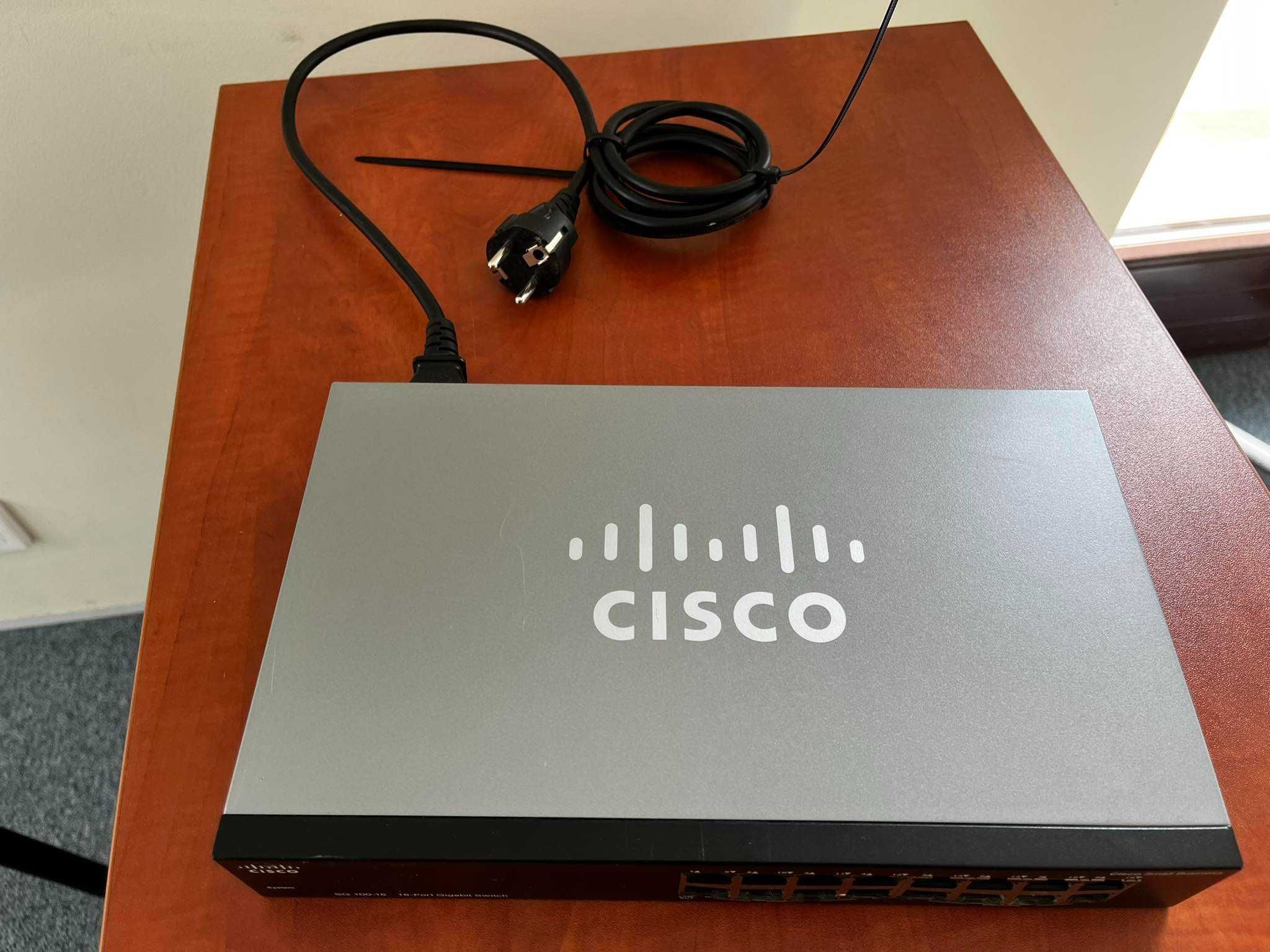 Cisco 16p SG100-16-EU 16x10/100/1000Mbit)