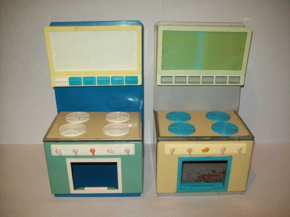 Игрушка кукольная детская кухня газовая плита мебель СССР