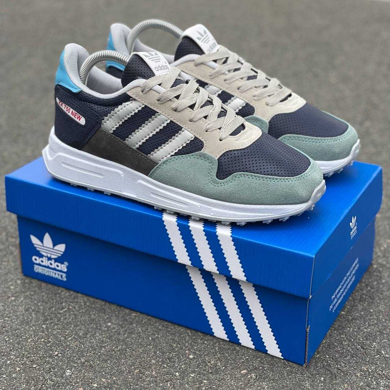 Кросівки чоловічі демісезон Adidas ZX 750 Gray Розмір: 40,41