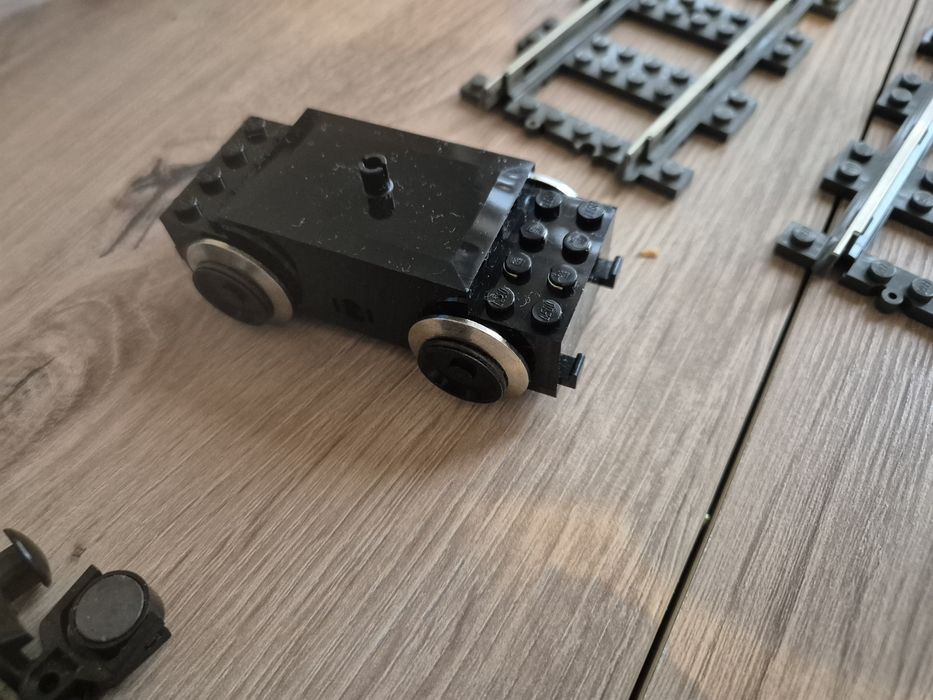 Lego Train 9v 4563 kolejka, komplet, wszystkie naklejki, vintage