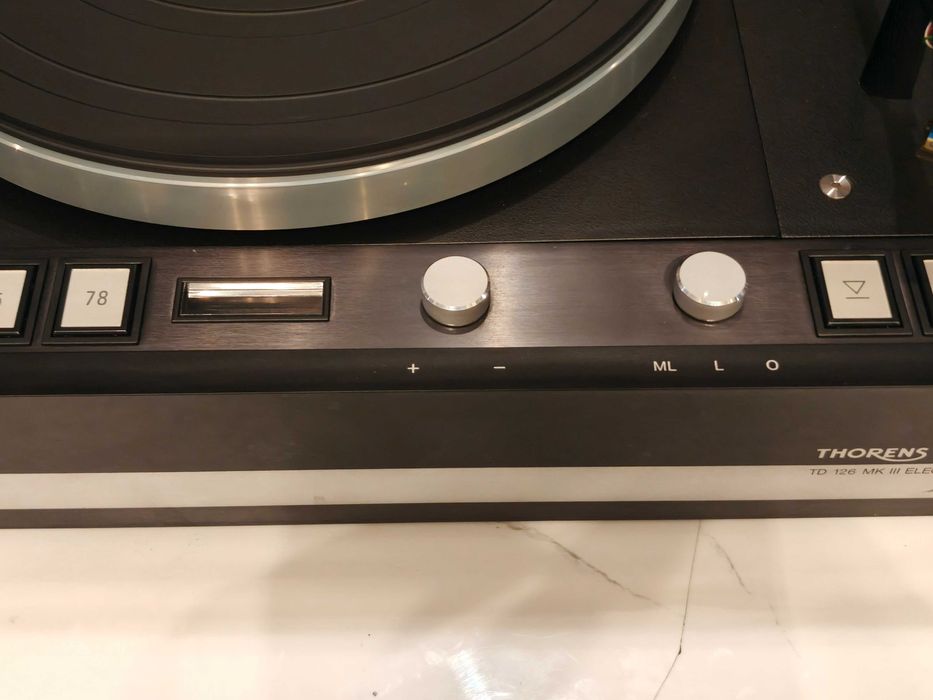 Gramofon THORENS TD 126 MK III ! Wkładka ELAC d796 h30