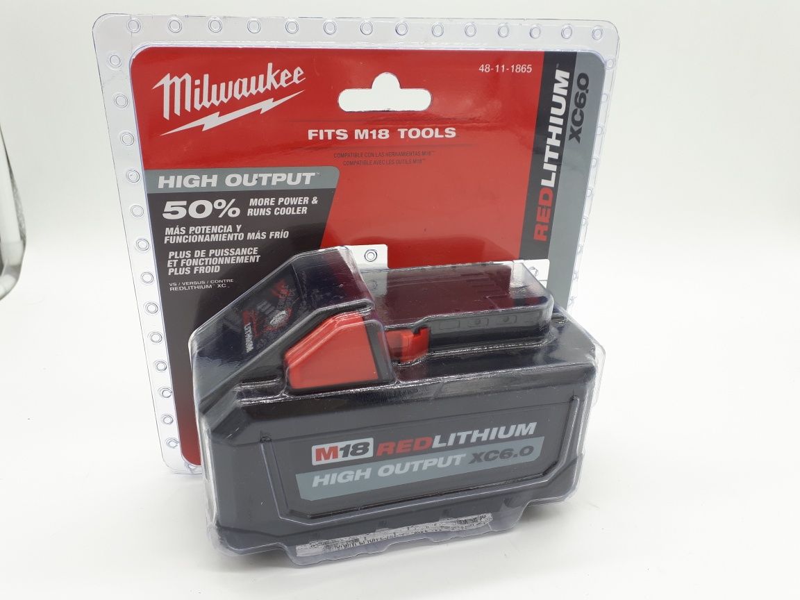 Аккумулятор Milwaukee M18 XC 6 Ач (48-11-1865) \ Новые \ В Наличии!!!