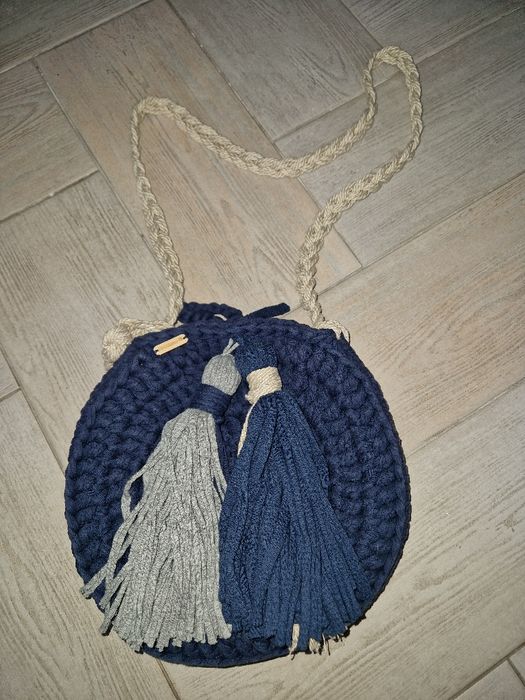 Torebka sznurkowa hand made