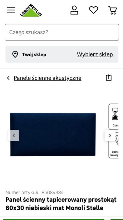 Panele ścienne tapicerowane