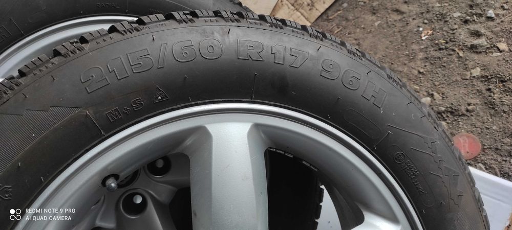 Шини б/в 215/60 R17 96H