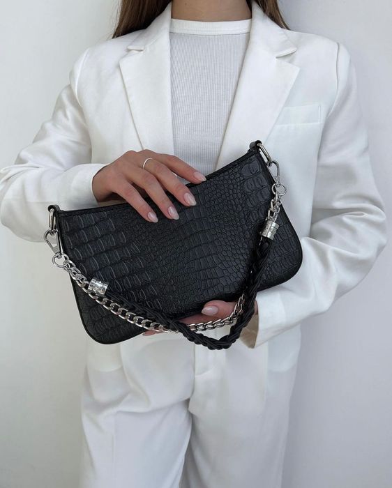 Сумка багет жіноча