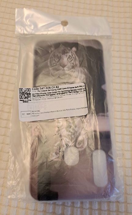 Samsung A20e Capa de silicone TPU