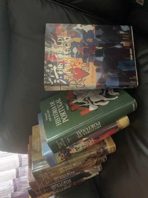 Coleção de livros da HISTORIA DE PORTUGAL
