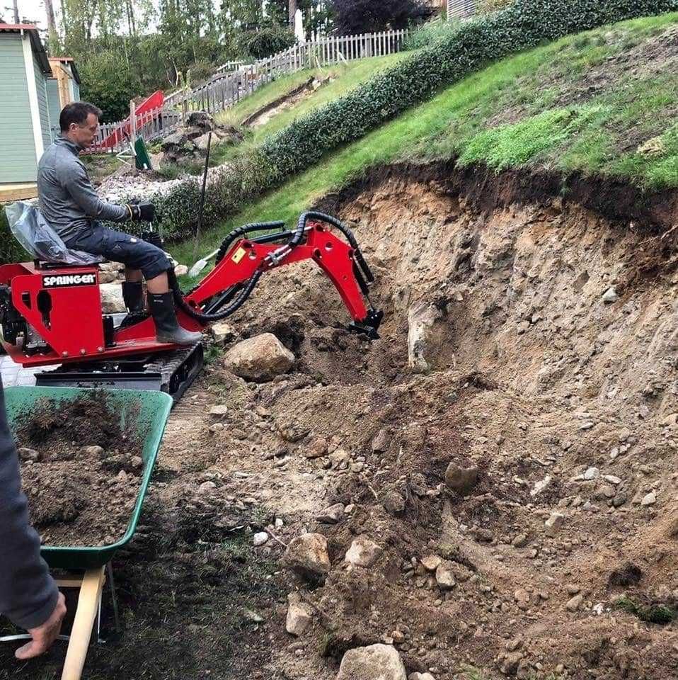 Nowa Minikoparka Springer Mikro koparka Polski Producent