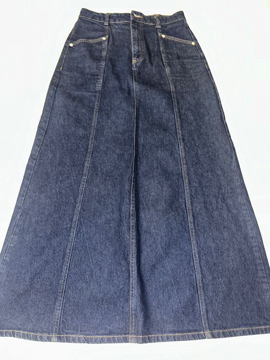 Юбка джинсова максі