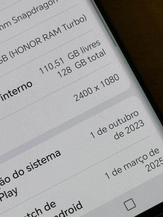 Huawei honor magic5 lite 6/128gb desbloqueado(ACEITO RETOMA)