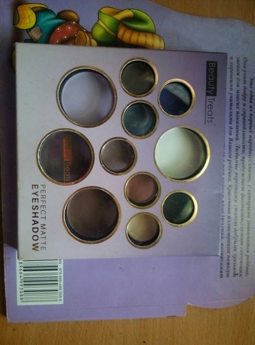 новая палетка набор теней тени бренд оригинал Beauty treats, ELF