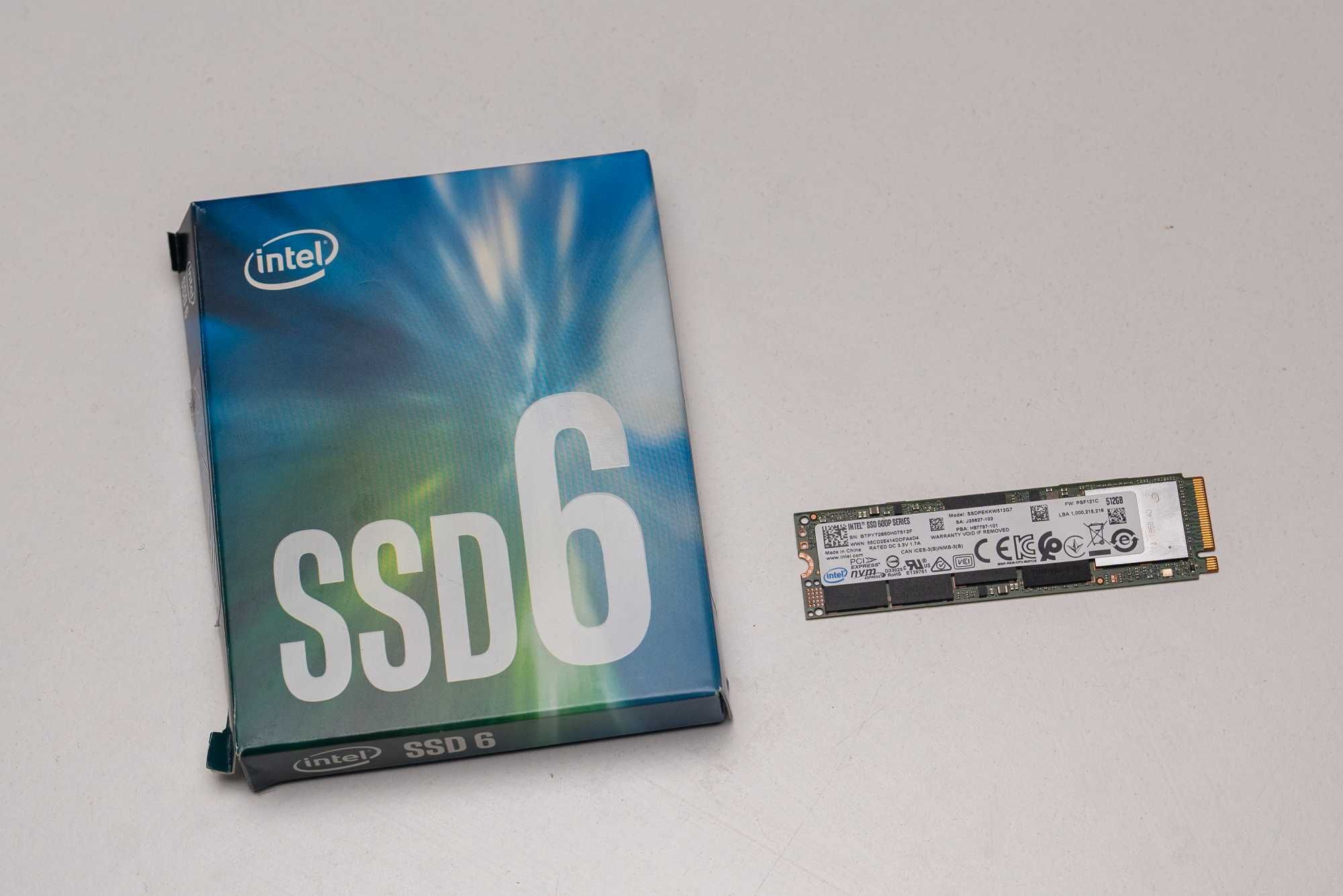 DYSK M.2 Intel SSD 600P SERIES 512GB SSDPEKKW512G7 M2 PCIe NVMe 3.0 x4