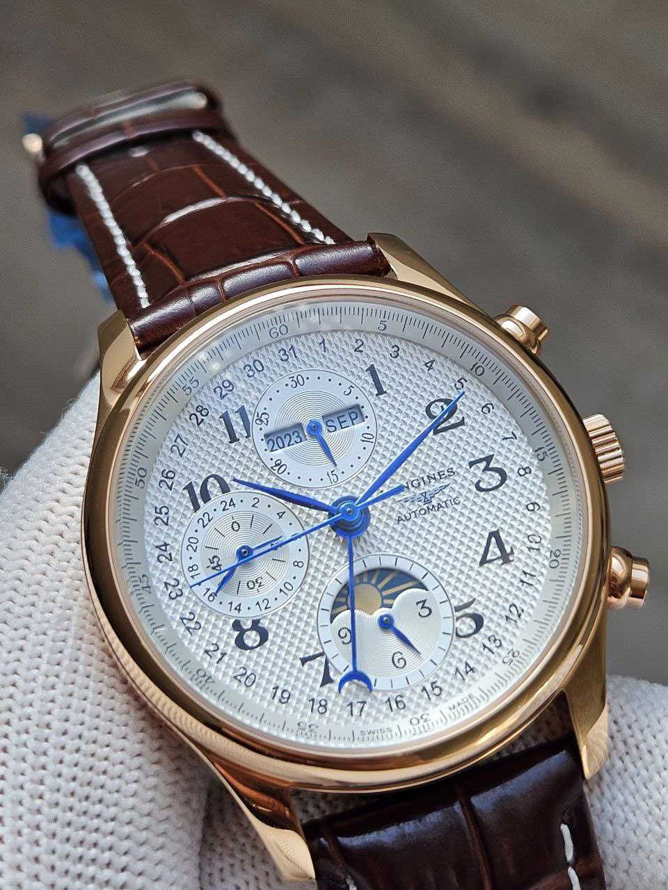 Швейцарские часы Longines Master Collection Rose Gold