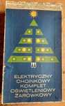 Lampki Choinkowe 1968 r. Sprawne PRL VINTAGE