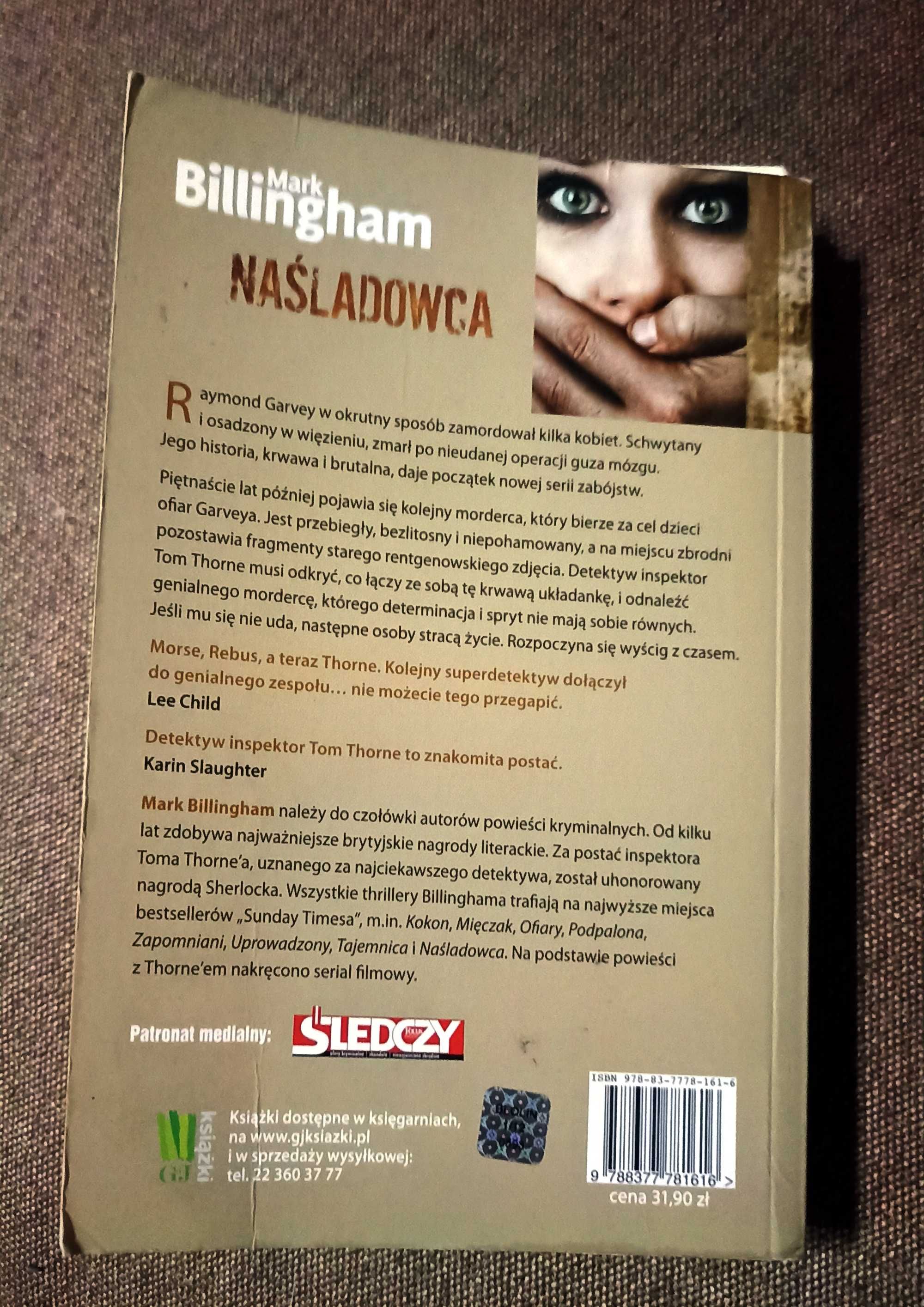Książka Naśladowca Mark Billingham