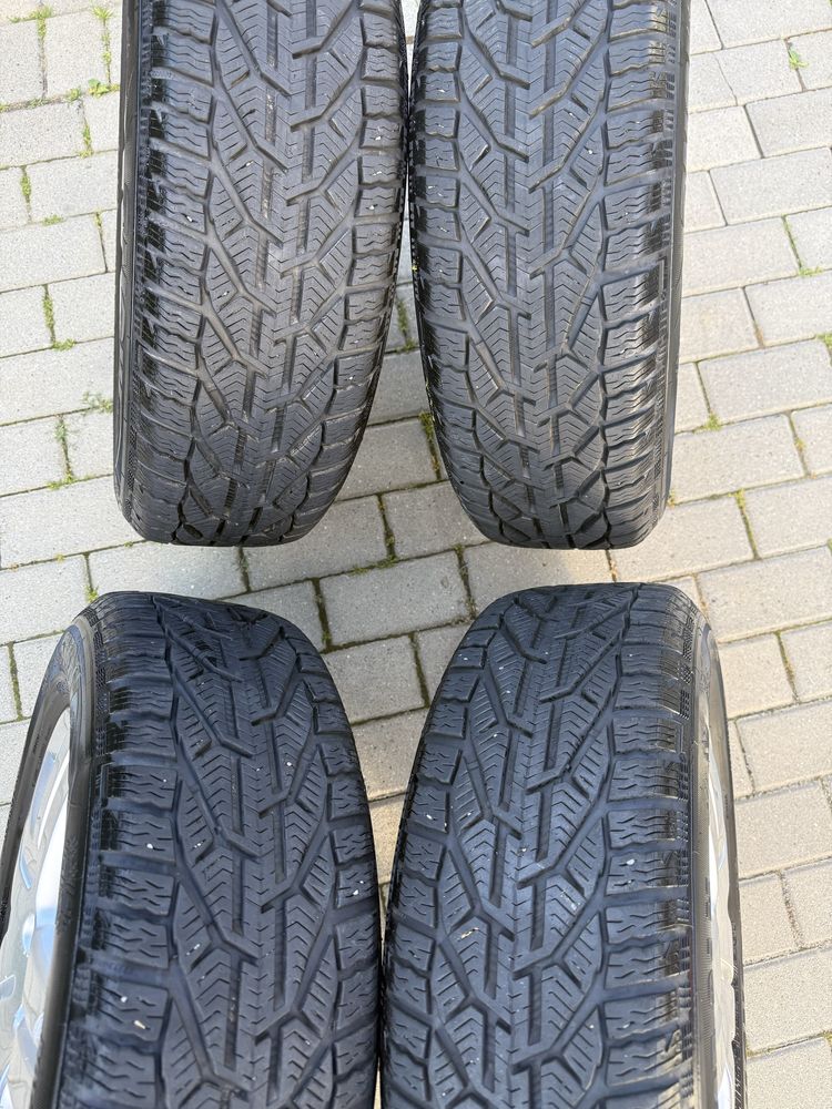 Felgi 5x100 r15 z oponami zimowymi