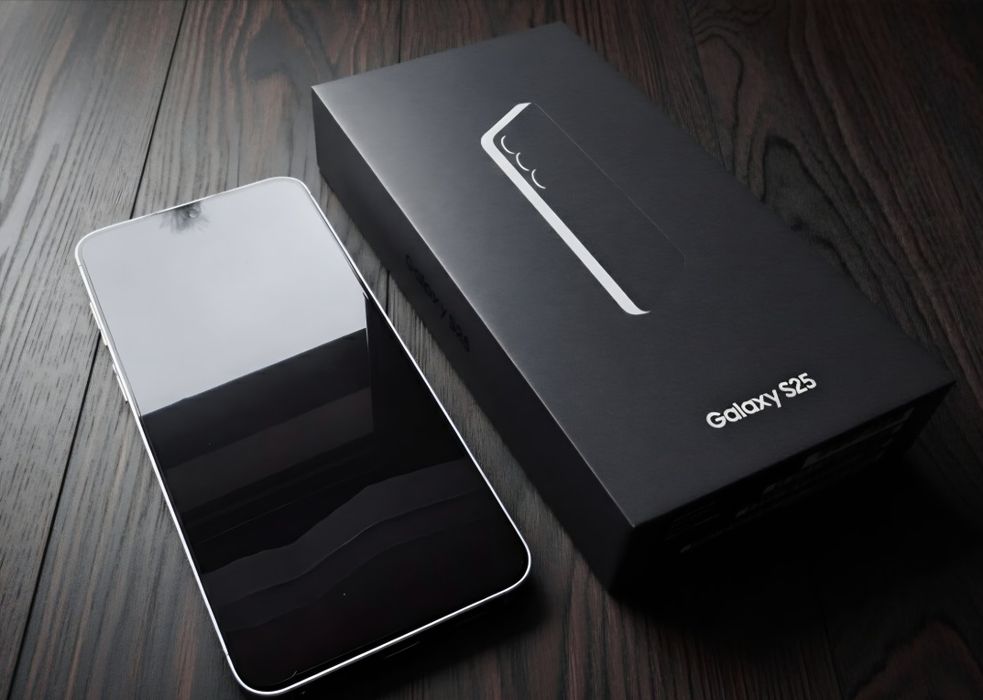 Samsung Galaxy s25 12/256 jak nowy zestaw