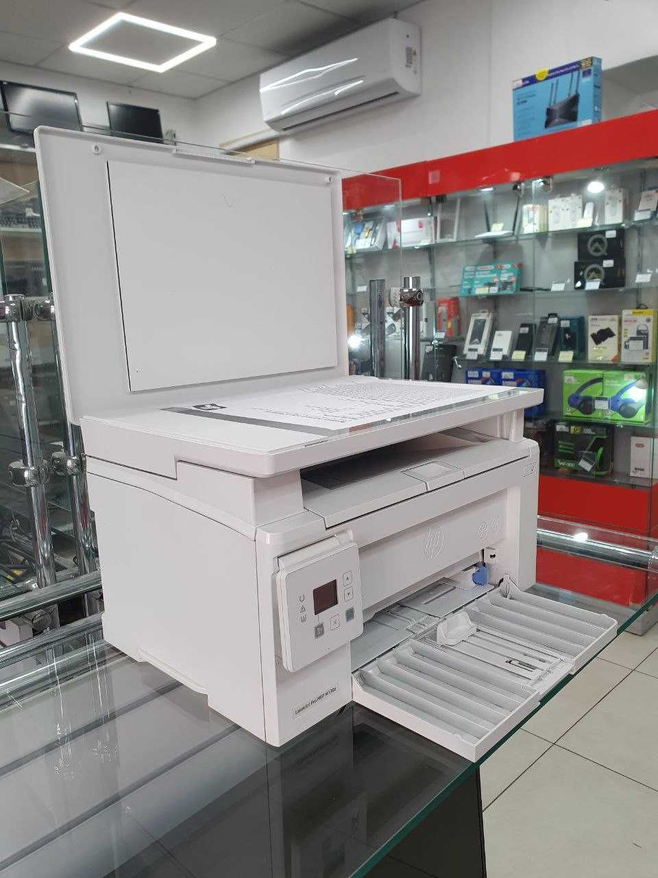 Лазерний принтер БФП HP LaserJet M130a, зі сканером, 3в1