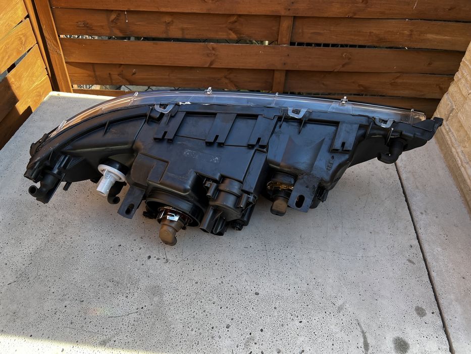 Reflektory Lampy SOCZEWKI H7 BMW 5 E39 Fl Lift Lewy Prawy BLACK RINGI